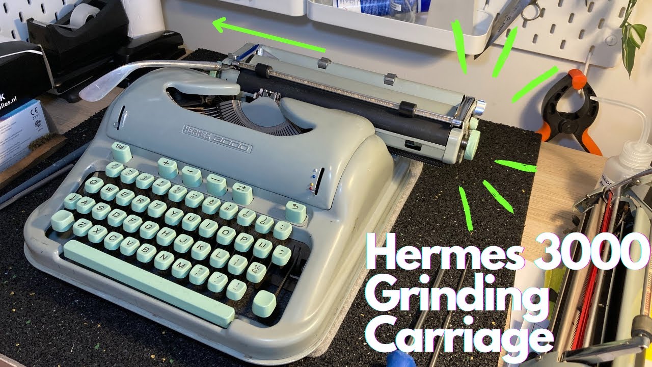 Hermes 3000 - Grinding Carriage Fix - Part 1