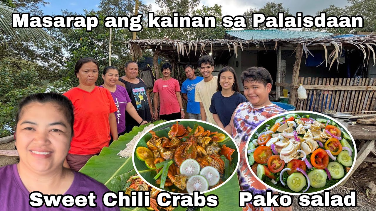 Sweet Chili Crabs | Masarap ang Hapunan sa Palaisdaan