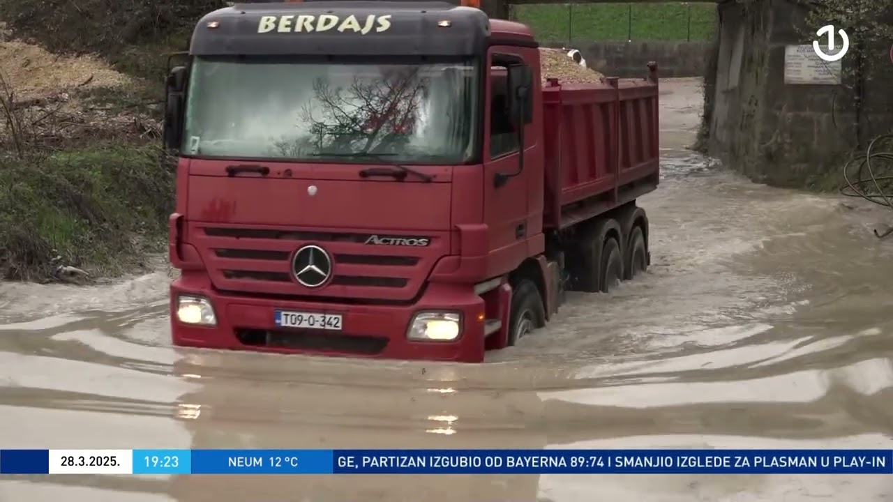 Stanja vodostaja u ZDK i općini Doboj Jug