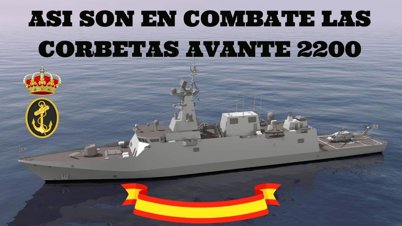 ASI COMBATIRIAN POR ESPAÑA LAS AVANTE 2200.