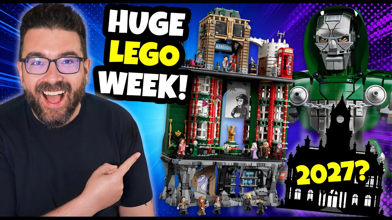 LEGO представили наборы по Marvel, Harry Potter и НЕ ТОЛЬКО!