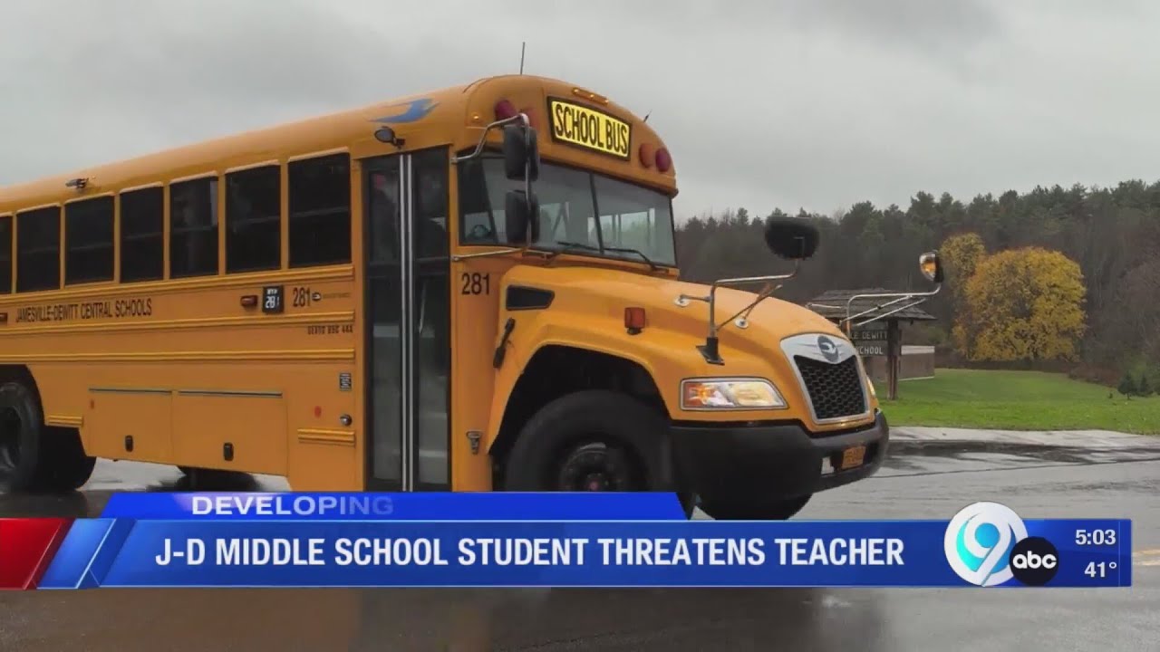 J-D Middle School student threatens teacher