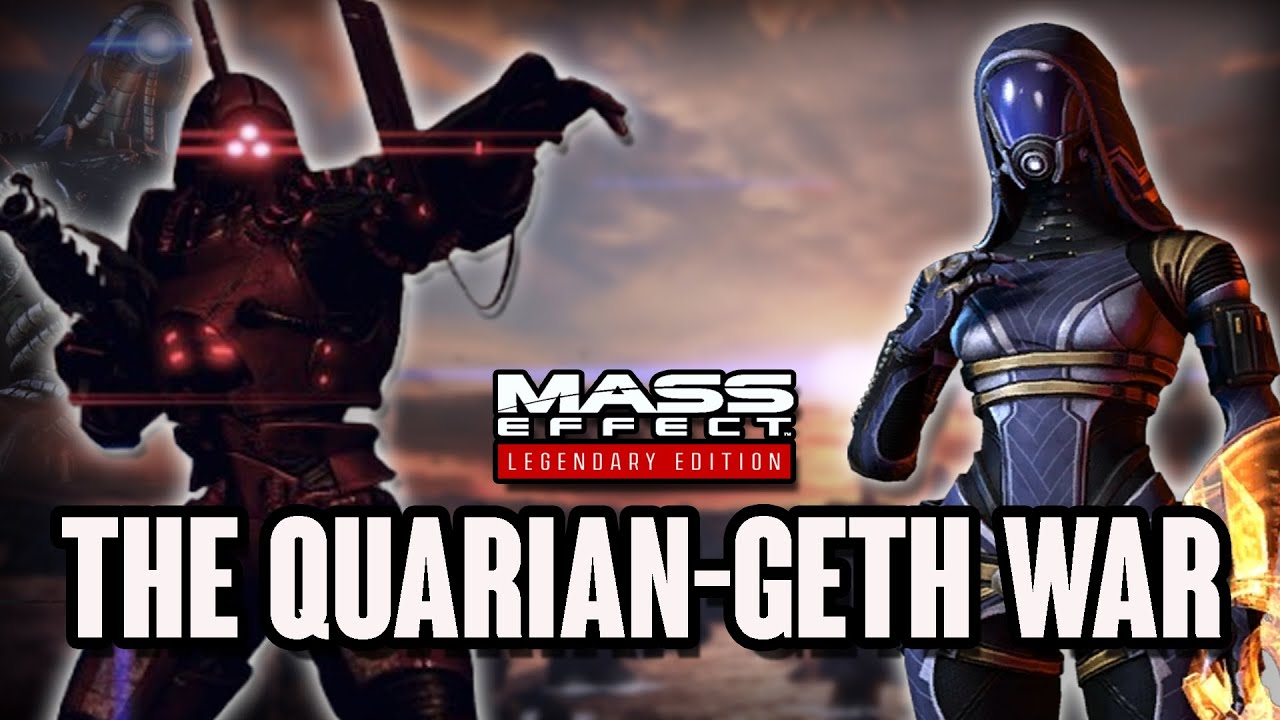 The HISTORY of the Geth-Quarian War | Mass Effect Lore