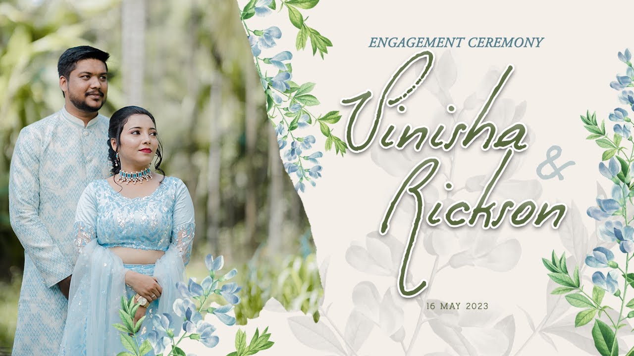 ENGAGEMENT CEREMONY OF VINISHA & RICKSON |JAY PHOTOGRAPHY| TRADITIONAL CEREMONY | MANGALORE  WEDDING