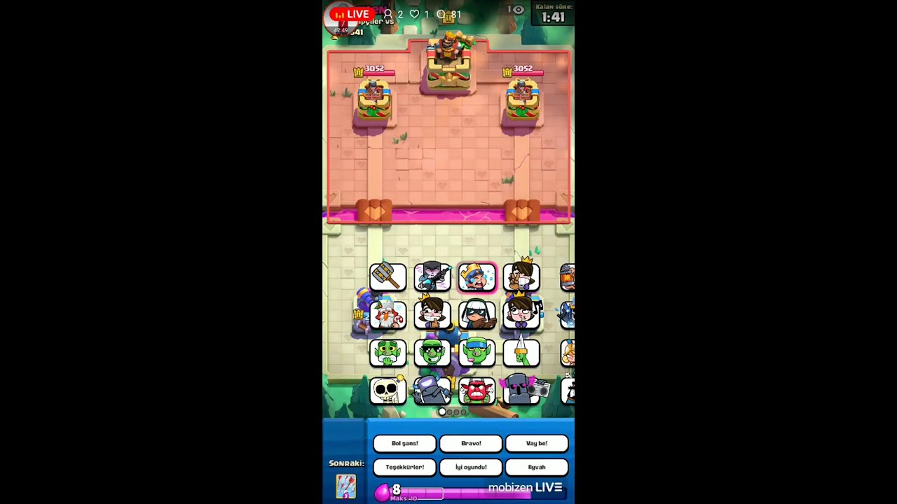 Egeberk ile Clash Royale(küfür yasak)