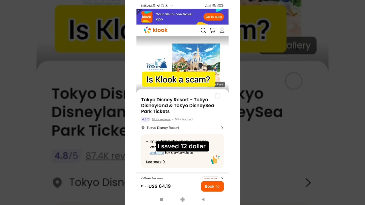 Kook Review #klook | This review Will tell you everything you need to know about klook