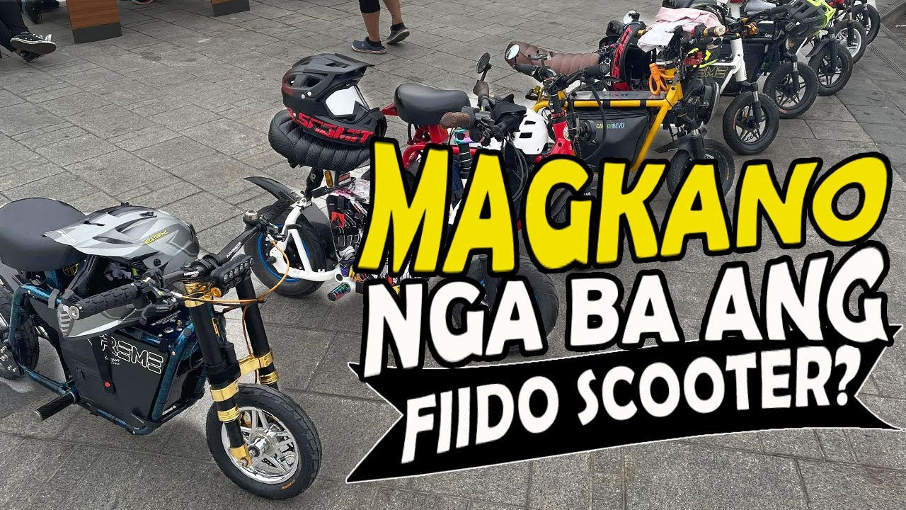 Magkano nga ba ang Fiido Q1 at Fiido Q1s Scooter | Fiido Modified