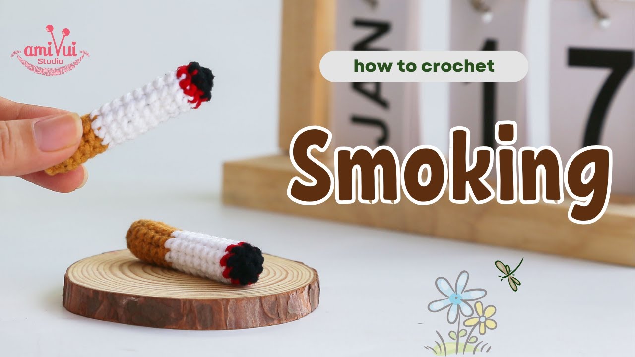#062 | Smoking Amigurumi | How To Crochet Animals Amigurumi | @1-minami