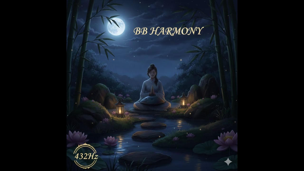 Zen Garden Sanctuary: Deep Handpan & Bamboo Flute for Instant Peace (432Hz)