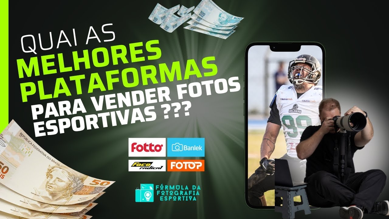 As melhores plataformas para vender fotos de esportes e eventos