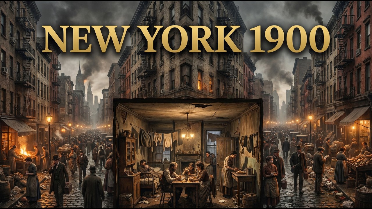 Inside New York&rsquo;s Tenements 1900: The Filthiest Homes in American History (AI Reconstruction)
