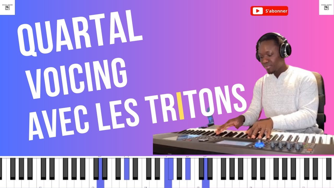 quartal voicing avec les tritons