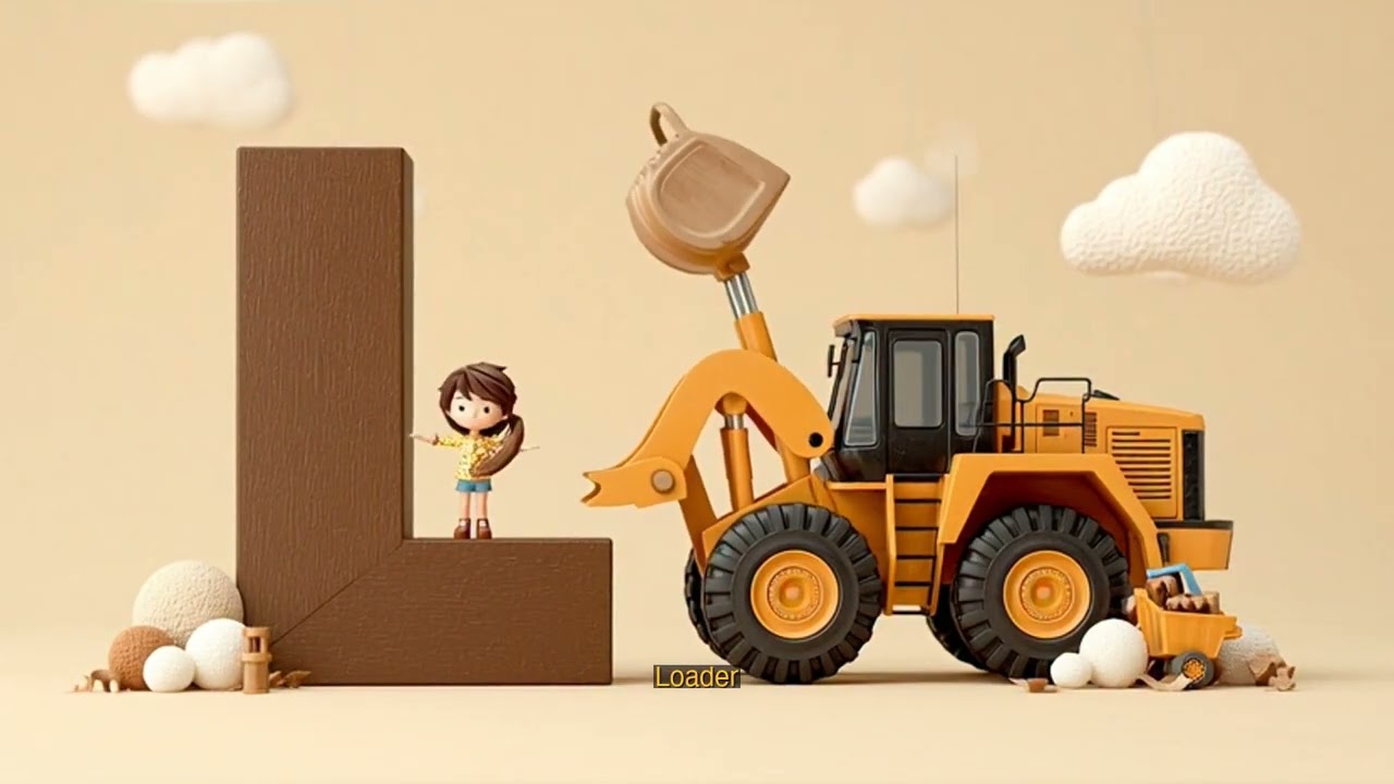 ABC Phonic Song for Kids 🚗✈️🚂 - Learn Alphabets with Fun Sounds