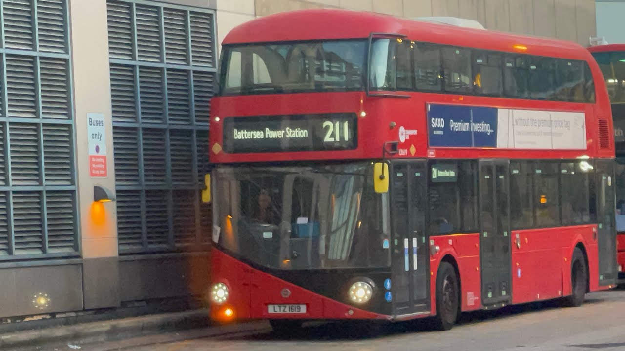 Full Journey {FIRST BUS OF THE DAY} Bus Route 211: Hammersmith - Battersea P.S | LT619 - Abellio!!