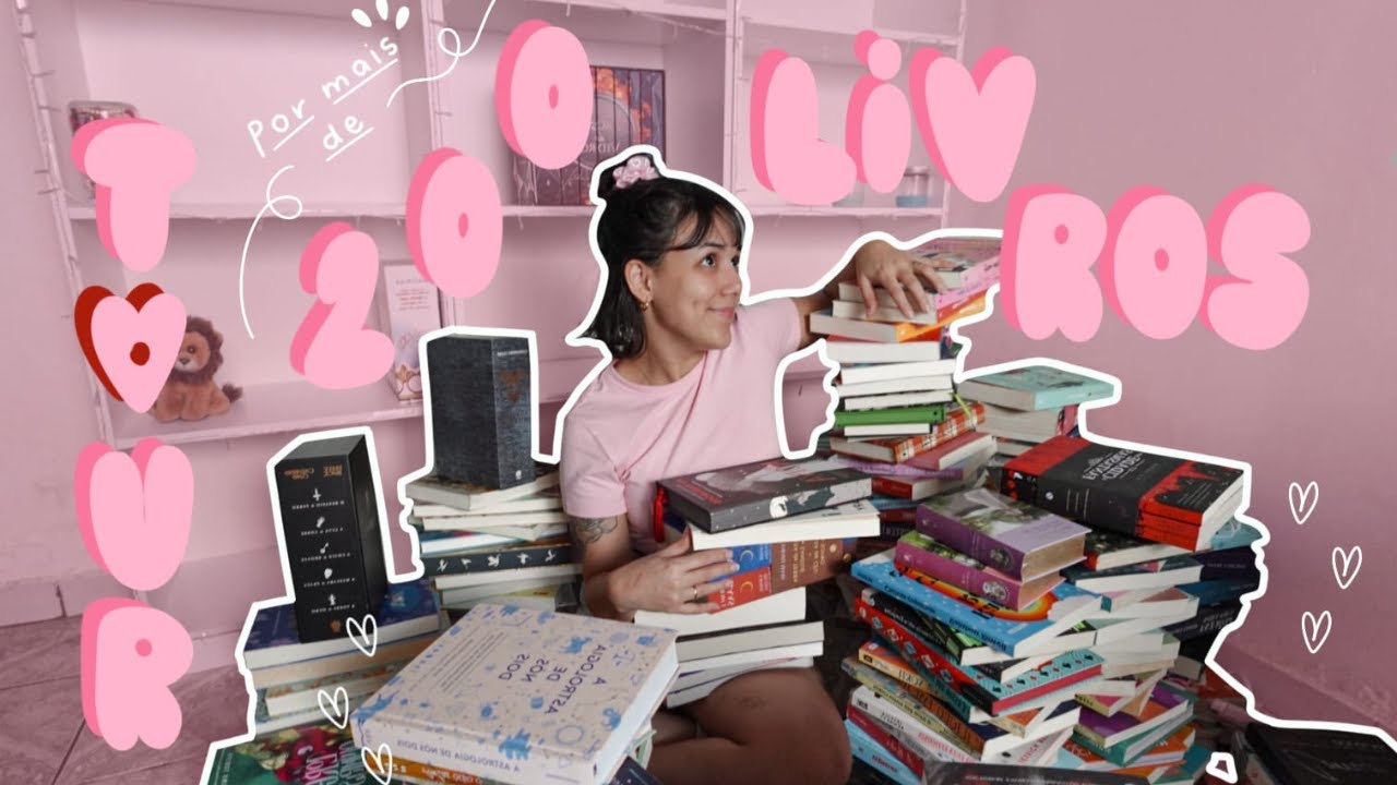 Tour pela estante | Mostrando meus livros, um por um :)
