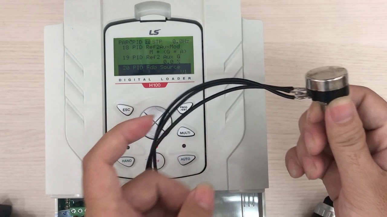 HƯỚNG DẪN CÀI BIẾN TẦN LSLV-H100 SERIES GỌI BƠM PHỤ