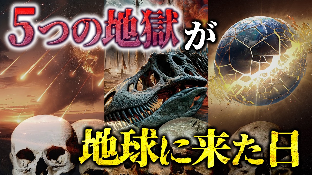 【ゆっくり解説】地球が5度死んだ日｜絶滅ビッグ5の真実とは？【新作＋傑作選３本】