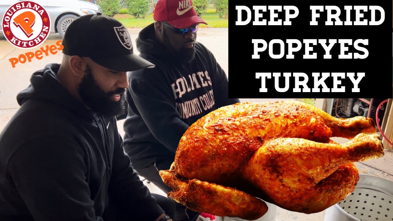 ПЕРВАЯ ЖАРЕНАЯ ВО ФРИТЮРЕ индейка Popeyes на YouTube‼️🕺 | Полный (семейный) обзор 🤞🏽
