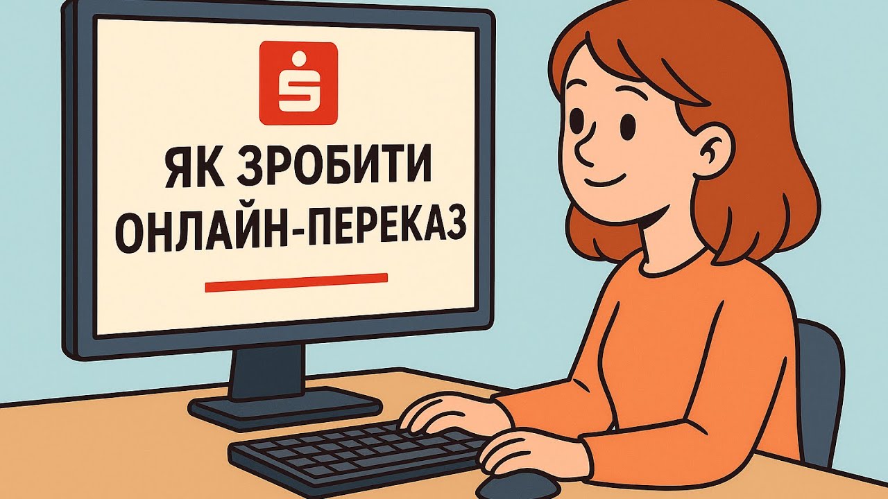 Як зробити онлайн переказ в додатку Sparkassen 