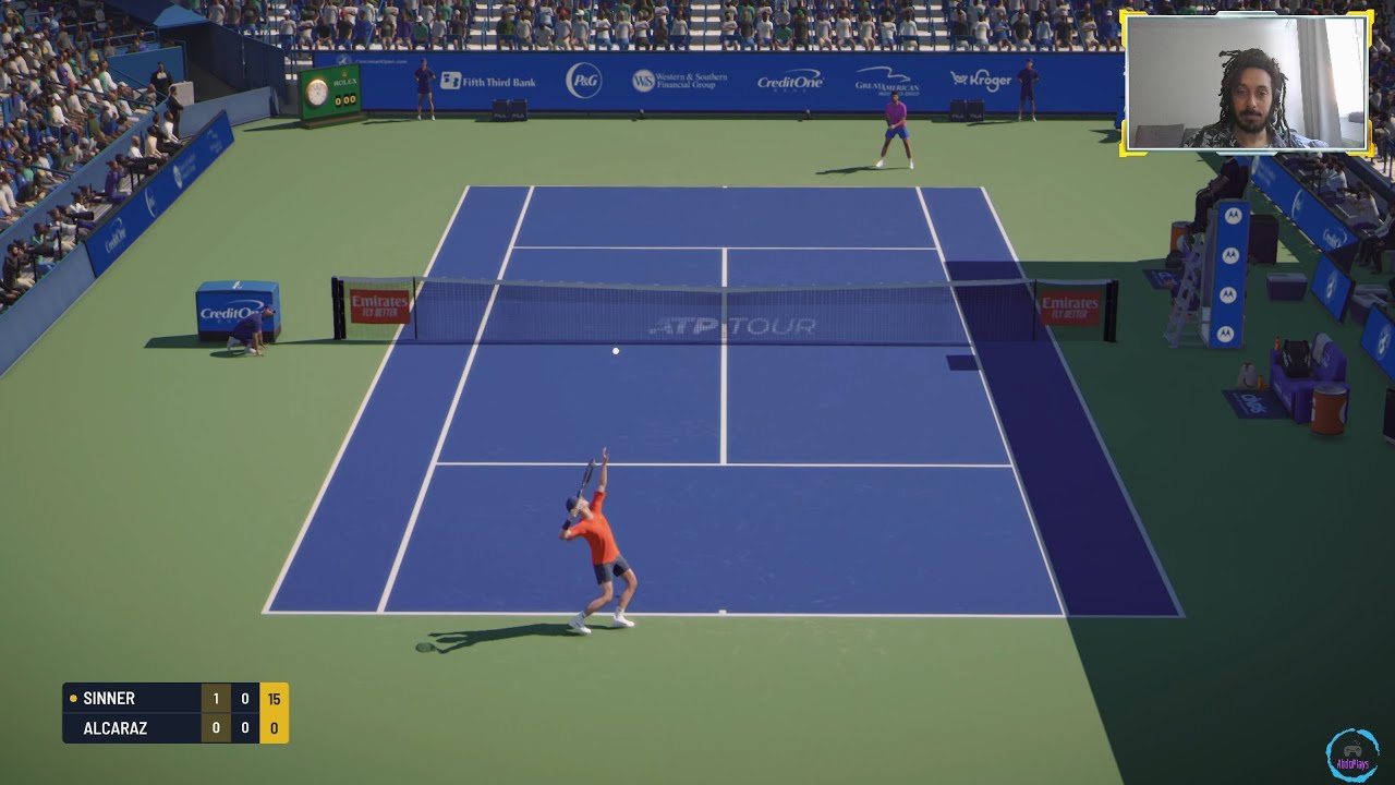 Tiebreak Gameplay - Playing the semi final and final matches of Cincinnati Open - Career mode - PC