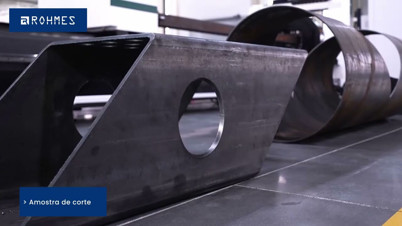 Conheça já a nossa corte a laser de vigas RLF 12070TZ