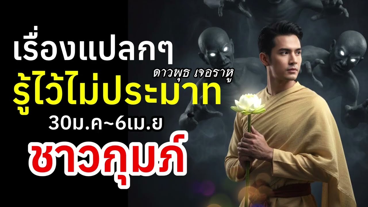ราศีกุมภ์ รู้ไว้ไม่ประมาท พุธราหู
