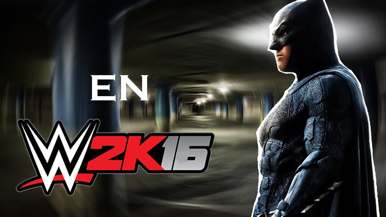 ¿COMO HACER A BATMAN EN WWE 2K16? ¡TUTORIAL!