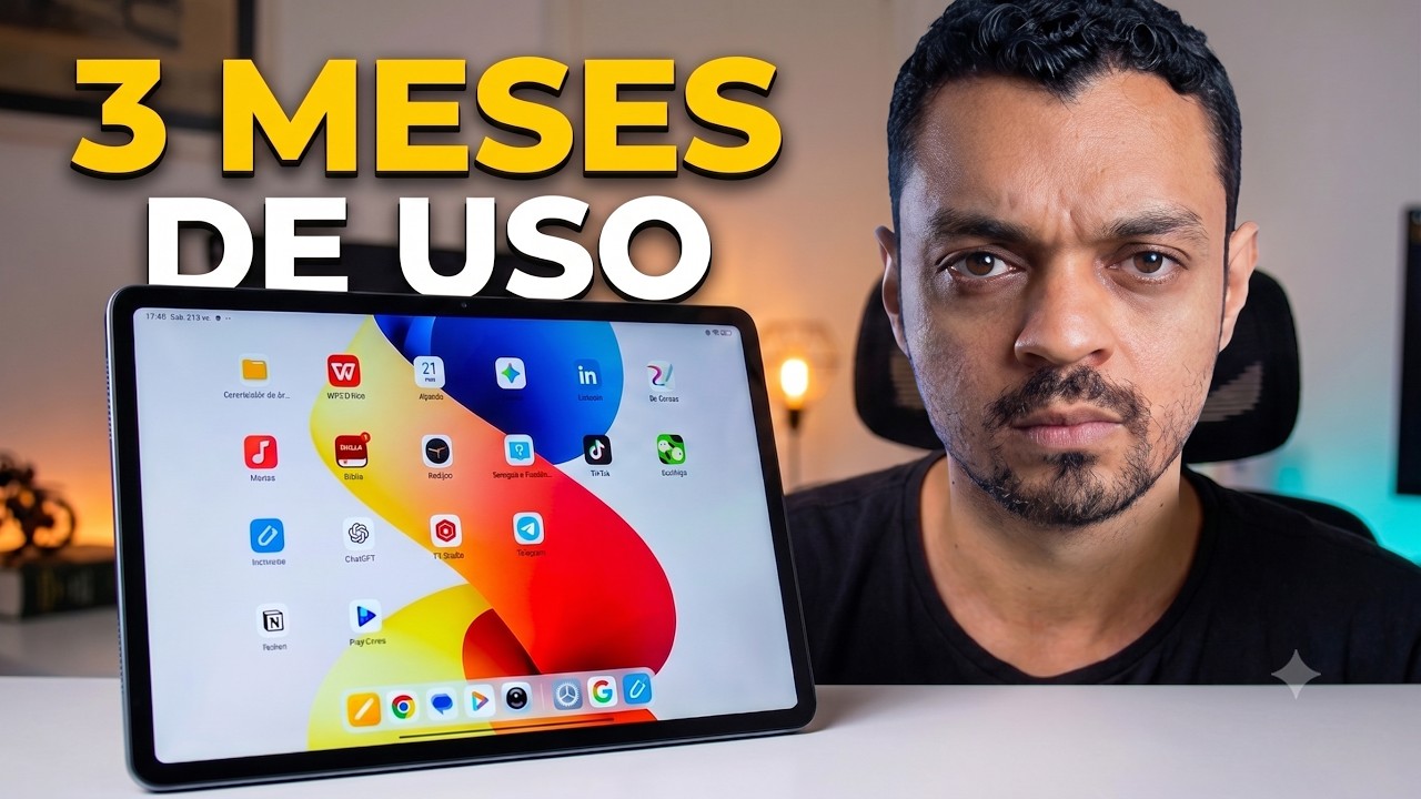 POCO Pad M1 / Redmi Pad 2 PRO ap&oacute;s 3 meses: Eu compraria de novo?