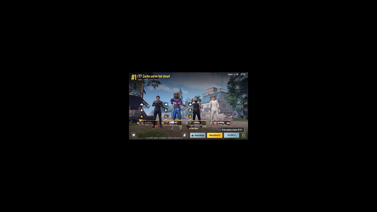 1v4 SABAH YAYINI