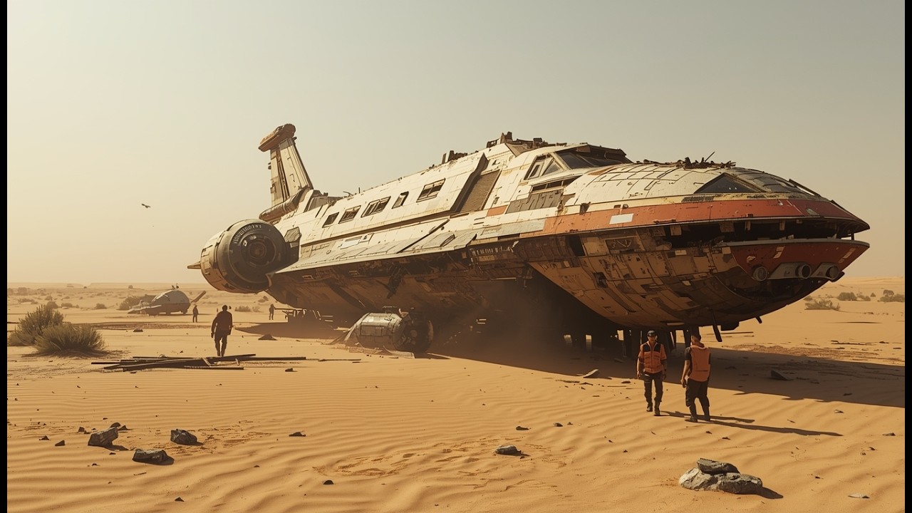 Humans Were Forbidden from Mythic Ships—Until I Found One at a Scrap Auction