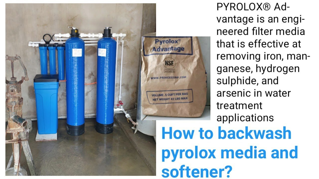 pyrolox advantage media Installation #deepwellfiltration #pyroloxadvantage #backwashing