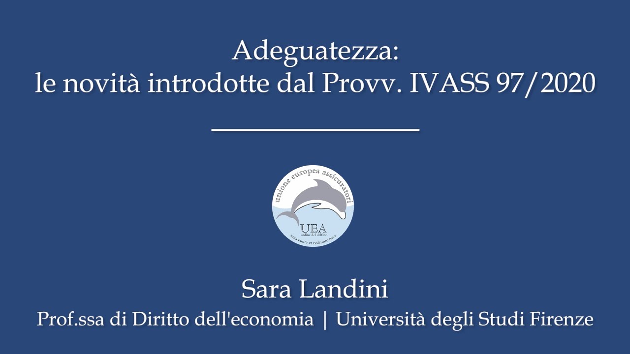 Adeguatezza: le novità introdotte dal Provv. IVASS 97/2020