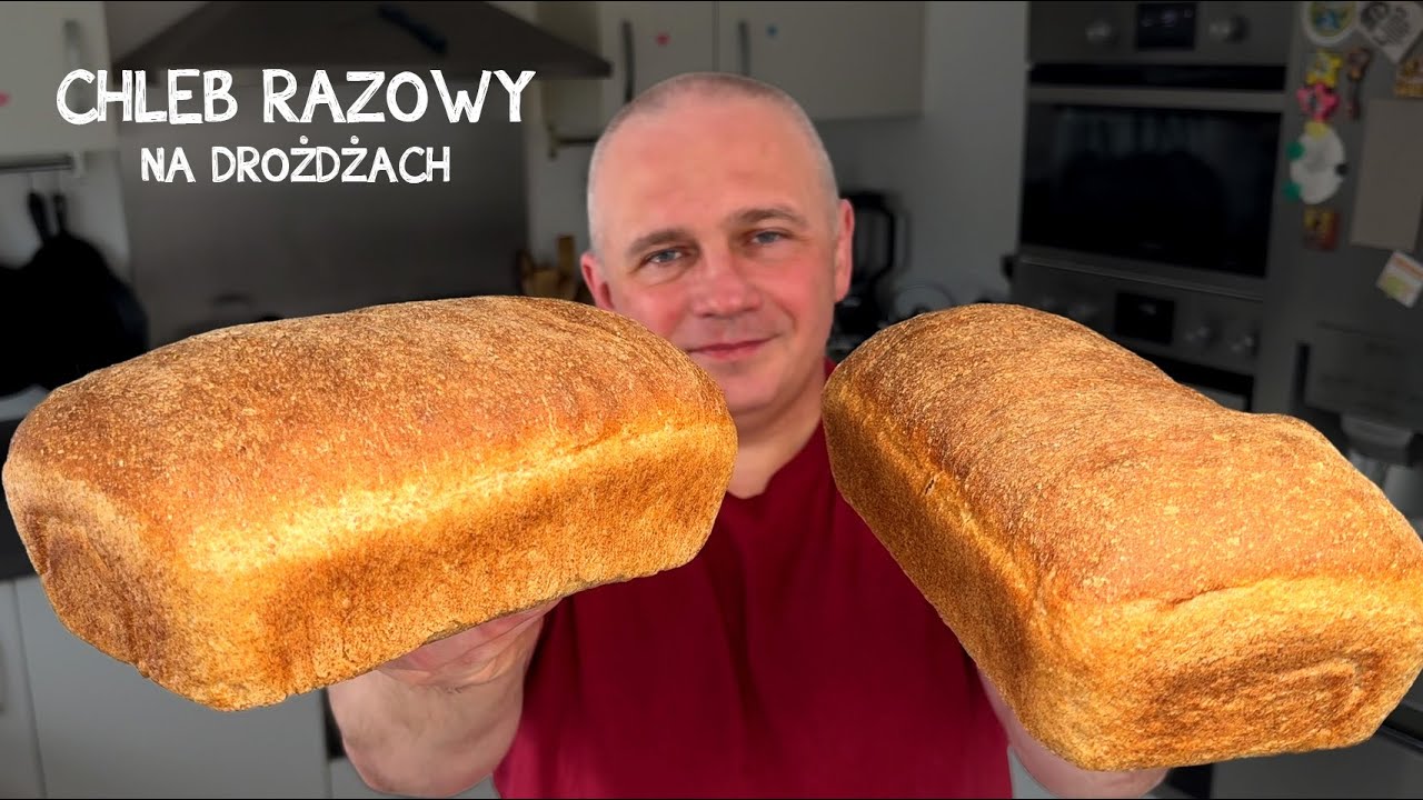 Chleb razowy na drożdżach. Dla początkujących! Jak z dobrej piekarni!