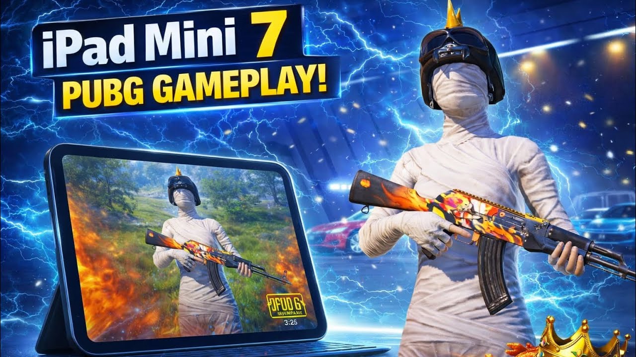 İPAD MİNİ 7 PUBG GAMEPLAY MUMYA SETİ🔥