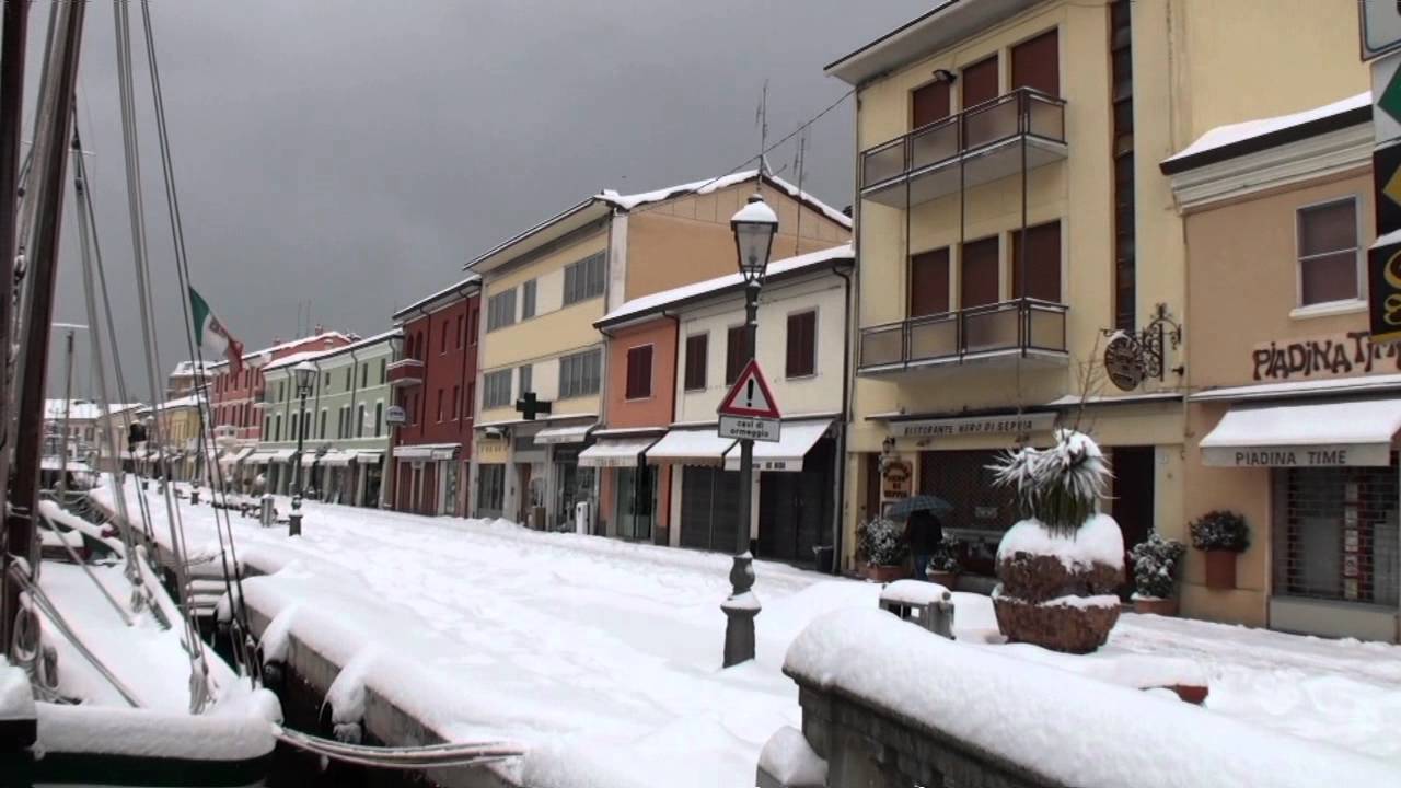 Neve Cesenatico 4 Febbraio 2012