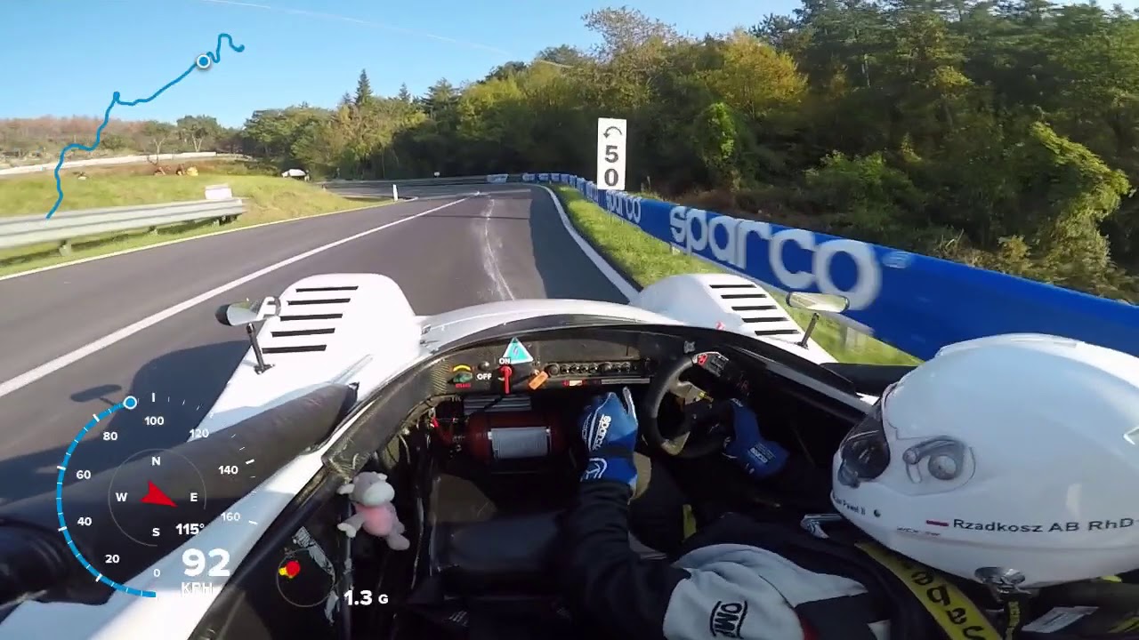 Pawel Rzadkosz MASTERS 2018 Gubio ITALY onboard Radical SR3