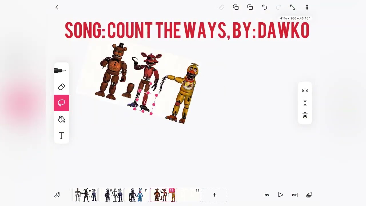 FNaF UnWithered Foxy SPEED EDIT