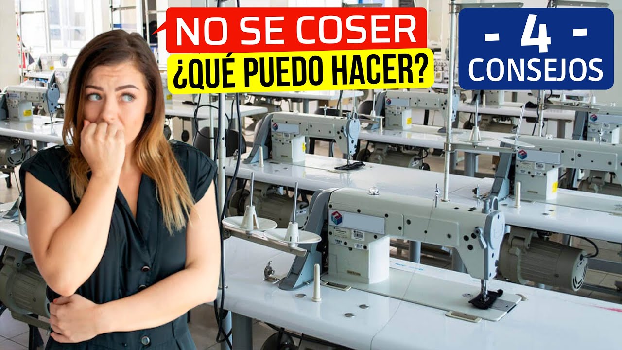 ¿DEBO SABER COSER para INICIAR mi TALLER de CONFECCIÓN?