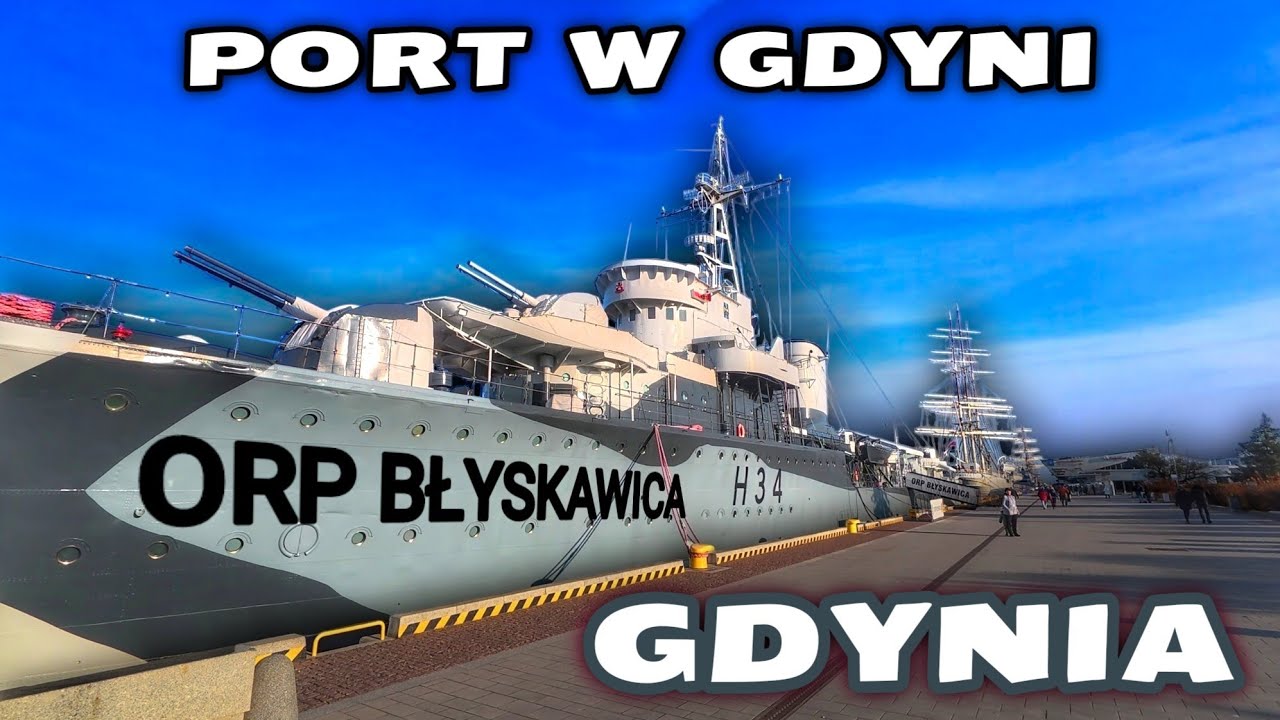 Co Zobaczyć w Gdyni? Port w Gdyni i Atrakcje | Spacer Gdynia Grudzień 2024 | CZĘŚĆ 1