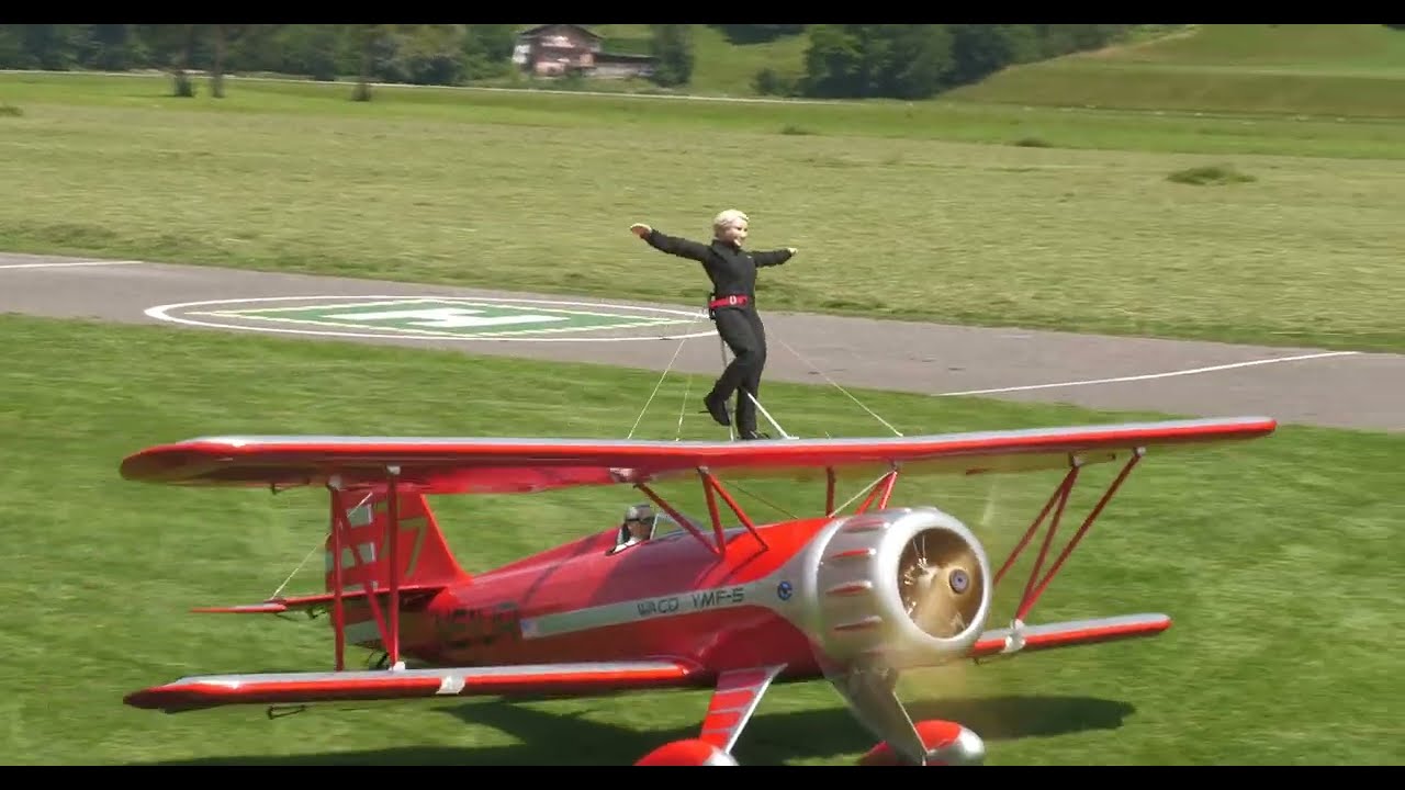 AMR Waco YMF5 - Patty Wagstaff  - 