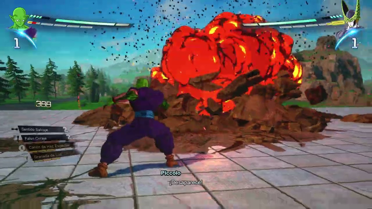 Picoro vs Cell perfecto Dragon Ball Sparking Zero Gameplay