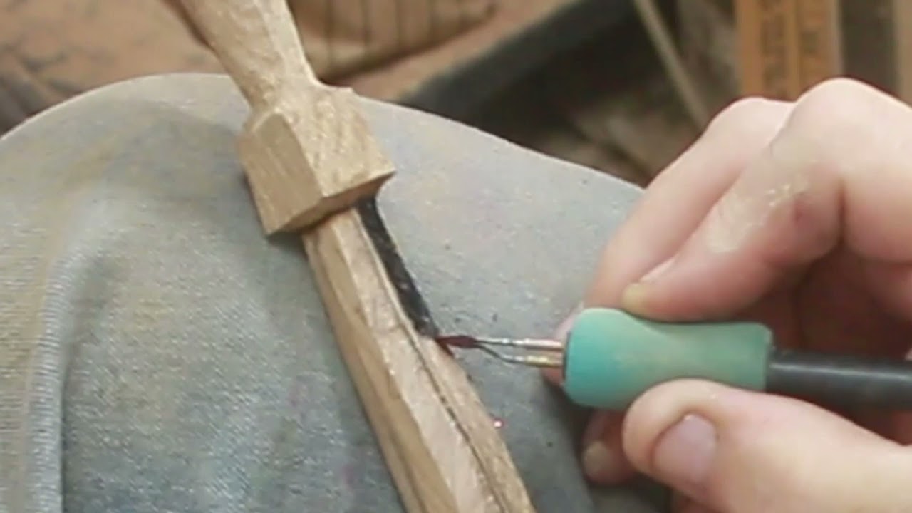 Magic Wand Wood Carving #3  ASMR