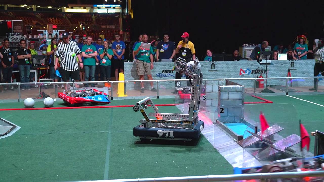 2016 Championship match #24 : FRC Team #971 Spartan Robotics