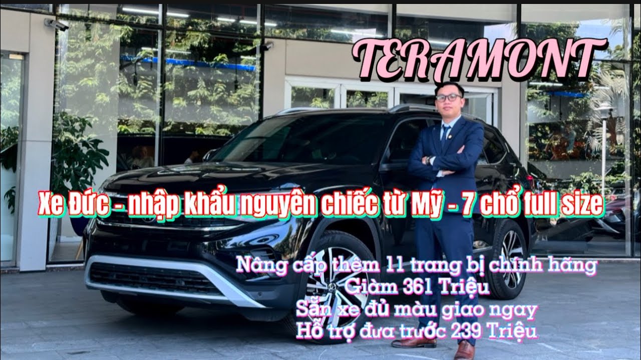 Đánh giá chi tiết Volkswagen Teramont, xe Đức nhập Mỹ, 7 chổ full size rộng rãi nhất phân khúc !