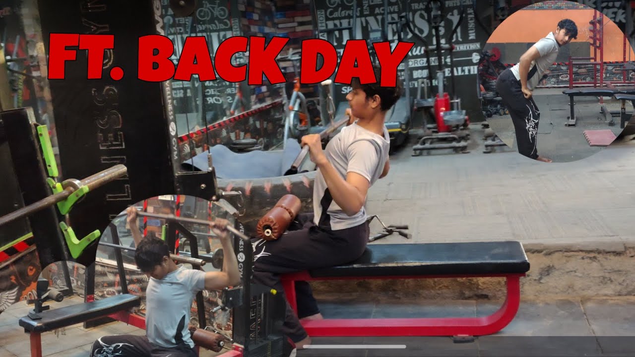 “Day 23 of Vlogging 🔥 Intense Back Day Workout | No Days Off”