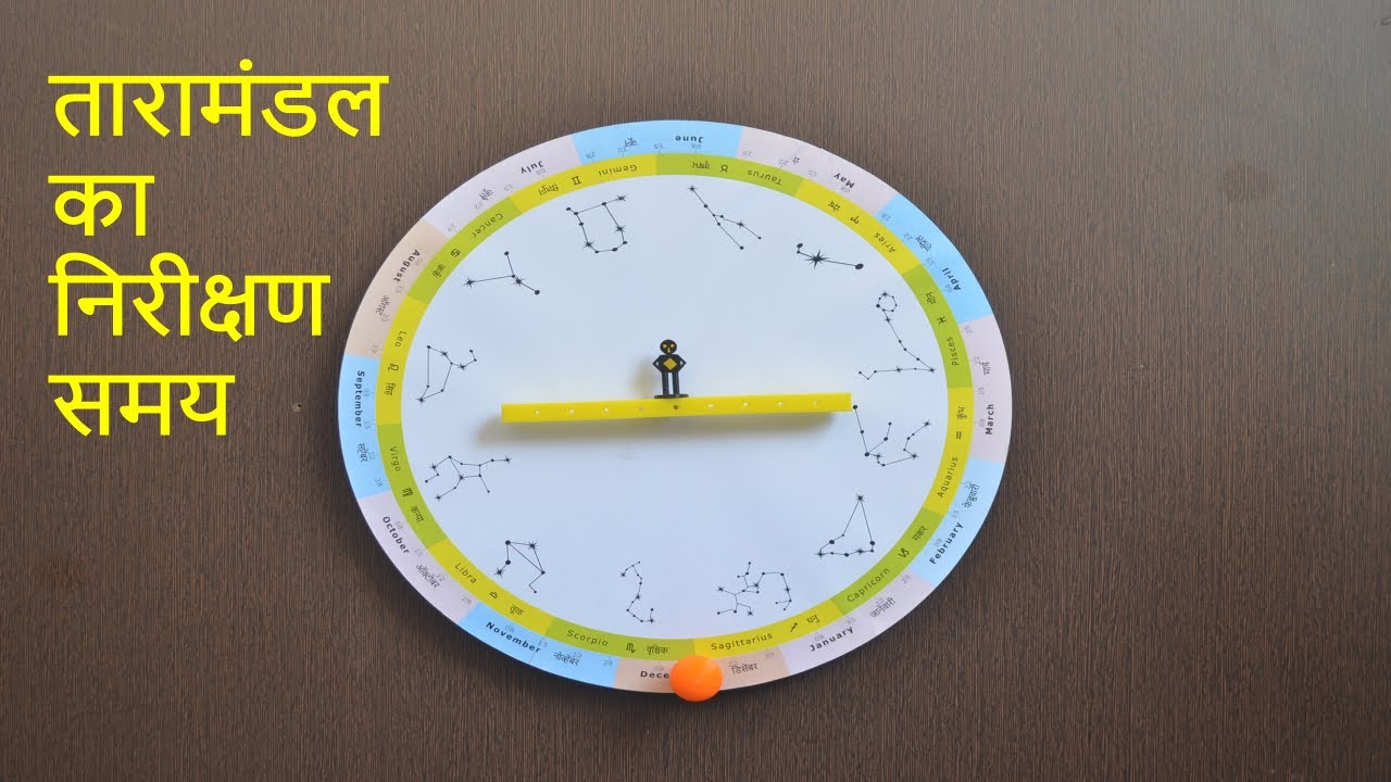 तारामंडल का निरीक्षण समय  - Visibility of Constellations in a year #astronomy