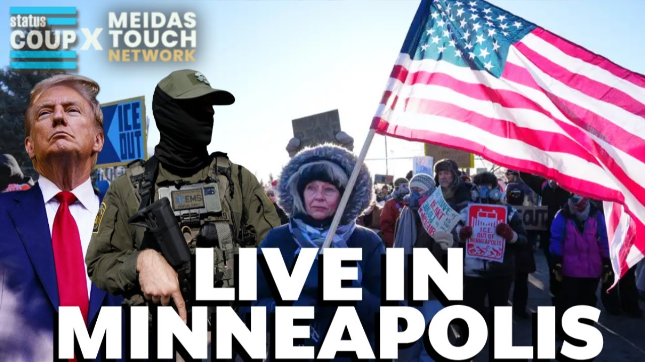 LIVE STOP TRUMP ICE TERROR Protest In Minneapolis | NATIONWIDE Day of Protest