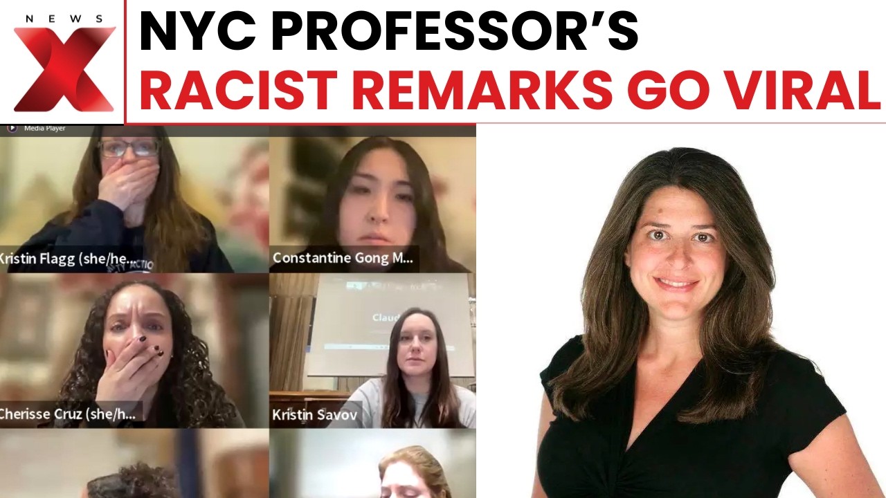 NYC Professor’s Racist Remarks During School Board Meeting Sparks Outrage Across US | NewsX