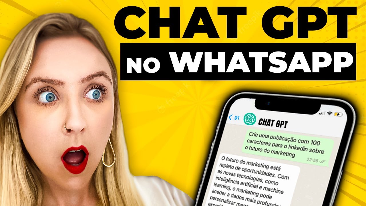Como utilizar o CHAT GPT no WHATSAPP - Isso é revolucionário!