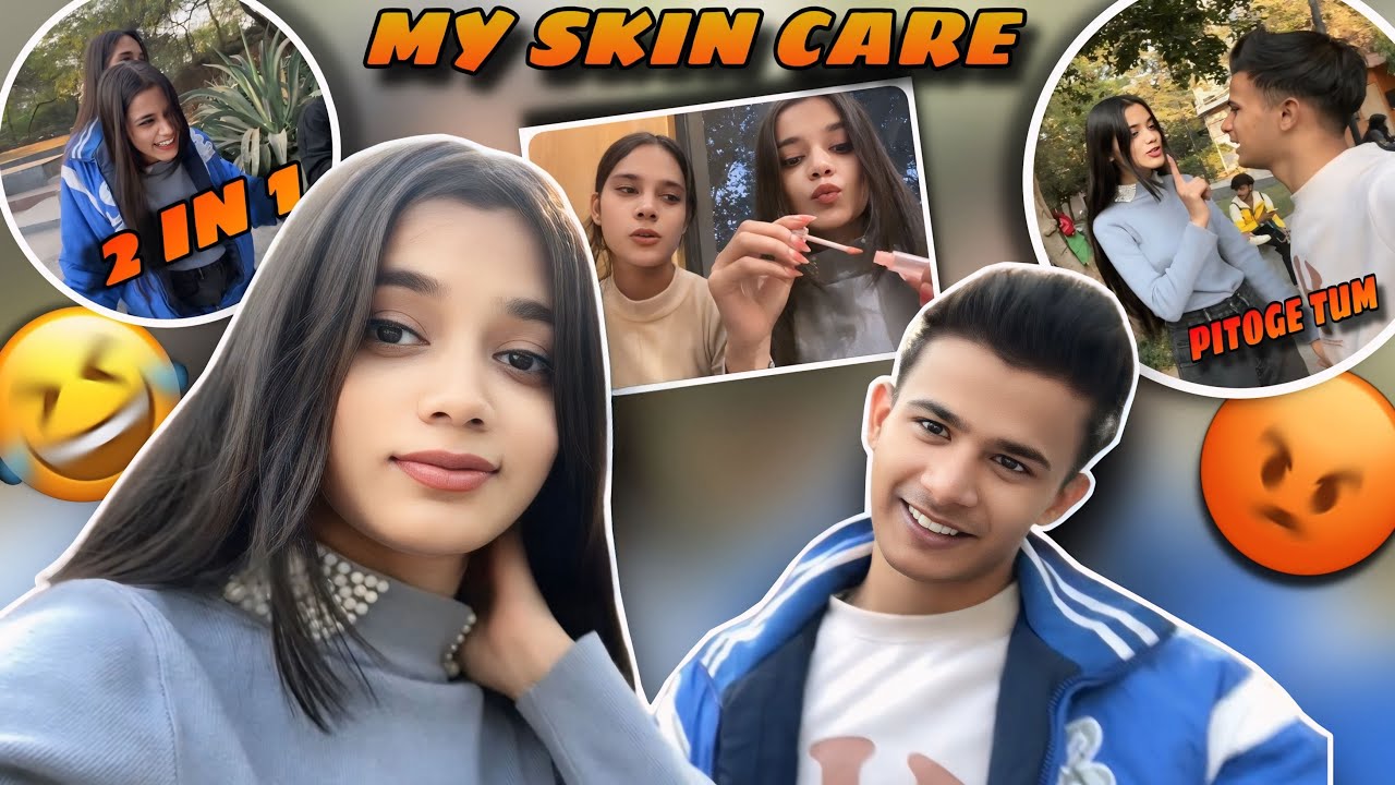 ANKUSH LADNE LAG GYA 🤬💔 Y HAI MERA SKINCARE 🥰❤️
